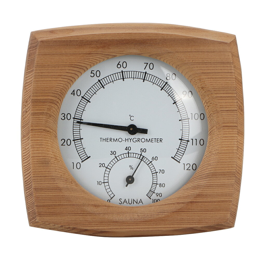 温度計湿度計 温度計 サウナ 2-in-110°C-120°Cサウナルーム湿度計 サウナルーム用