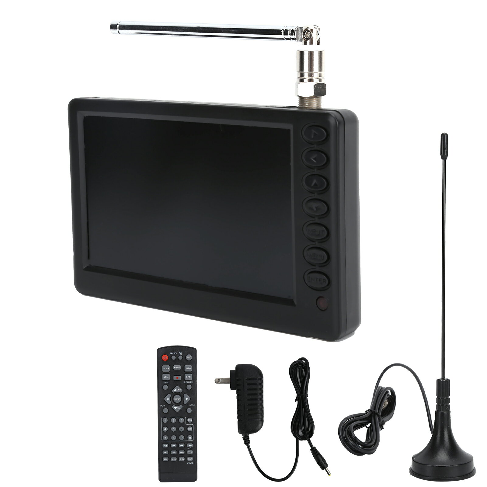 STAR 5 インチデジタルテレビ ATSC テレビ 車キャンプキッチン用ポータブルデジタルテレビ US プラグ 110?220V 小型テレビ