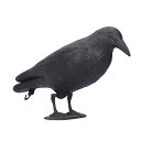 シミュレーション プラスチック製のカラスの像 屋外の庭の装飾のための高品位の鳥の置物
