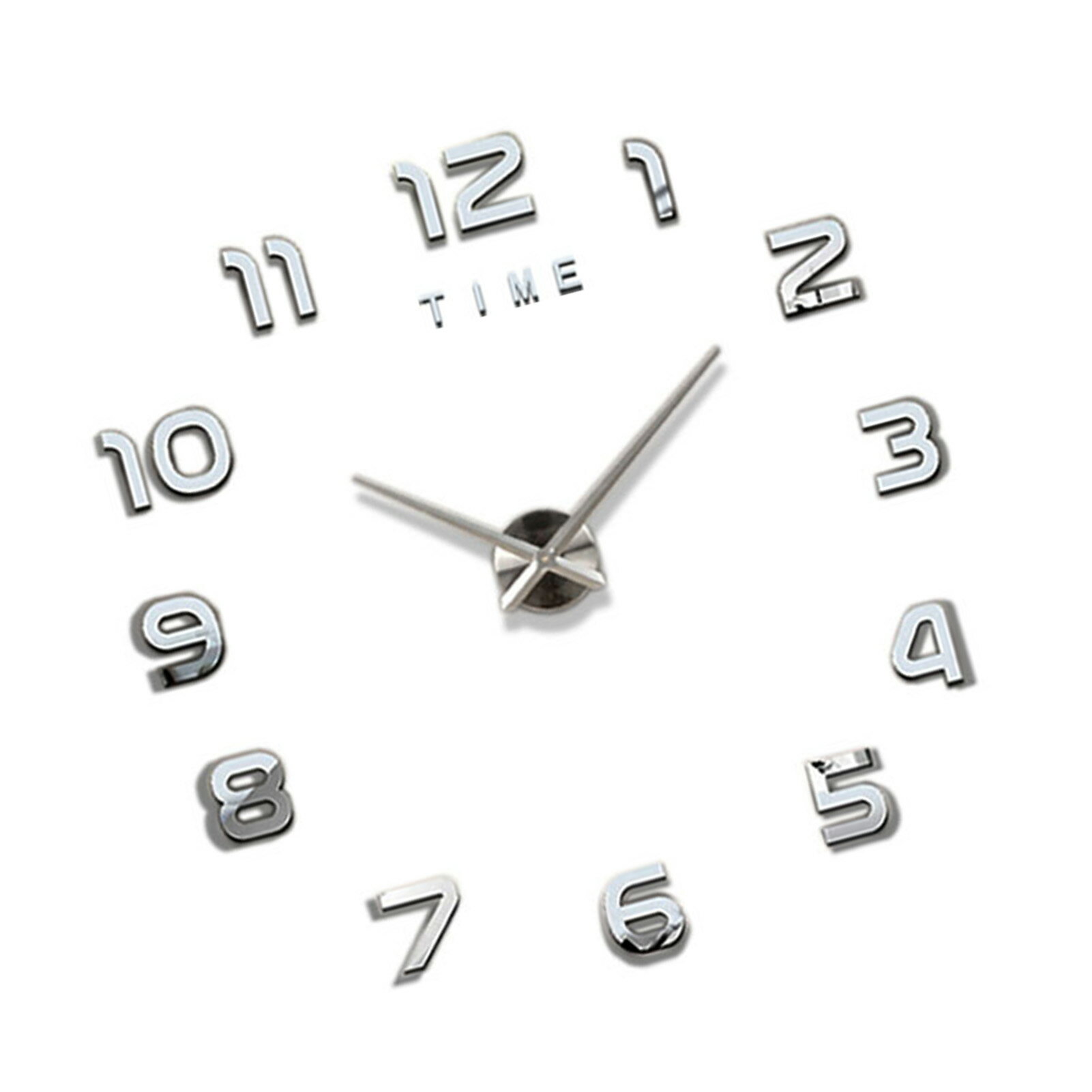 数字の大きな掛け時計 オフィス用のおしゃれな装飾的な高精度の3D掛け時計
