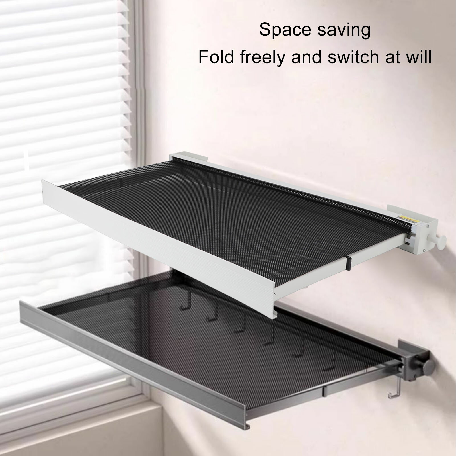 平干しネット 平干し洗濯ネット 伸縮式 折りたたみ式 平干し 洗濯ハンガー 物干しネット 洗濯用品 洗濯グッズ ニット セーター お洒落着 おしゃれ着 型崩れ防止 折りたたみ ネットハンガー ぬいぐるみ ハンガー コンパクト 軽量 省スペース （白）