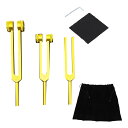 音叉 128Hz 256Hz 512Hz フォークセット小型ポータブル楽器リラクゼーションツール