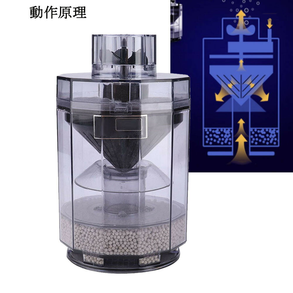 水槽フィルター 水槽ろ過装置 水族館フィルター 水槽浄水器 魚飼育用 水質を改善 熱帯魚 金魚 送料無料 水槽 アクアリウム 多機能 自動 濾過 9周年記念イベントが フィッシュタンク バケツ 吸引クリーナー