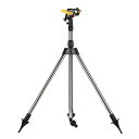 送料無料 ウォータースプリンクラー 給水スプリンクラー スプリンクラー用スタンド 三脚 水灌漑用具 360° 回転式 調整可能 灌漑ツール ミストスタンド ガーデニング 散水用具 噴霧器リークフリ 園芸 農業 芝生ツール