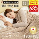 『SS限定★&1000円OFF利用で7280円』【 日本カケン認証 】電気毛布 掛け敷き 日本製 ROASICEE 190*130cm 掛け 洗える フランネル...