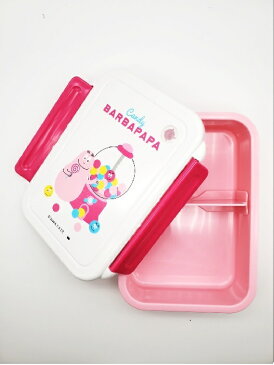 【送料無料】バーバパパ ランチボックス 仕切り付き お弁当箱 Candy 500ml 弁当箱 大人 おとな お弁当 電子レンジOK 日本製 ピンク 入学 入学準備 小学生 中学生 高校生 キャラクター グッズ 太西賢製販 BPD-1201
