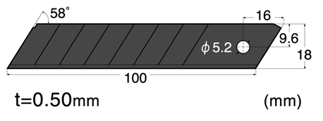 NT���å��� �ؿ��緿L 05������/50�� ��BL-51P��