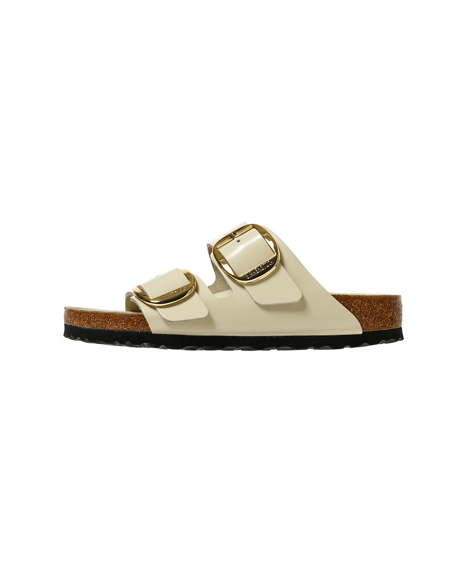 BIRKENSTOCK Arizona BB LENA High Shine Ecru HEX(1026173)【ビルケンシュトック アリゾナ ビッグバックル シャイニーエクリュ】国内正規品 レディース ウィメンズ サンダル シューズ フットウェア カジュアル シンプル ストリート ホワイト 23~25cm 24SS 新作