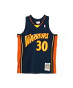 Mitchell & Ness Swingman Jersey Gsw Navy - #30 S Curry(SMJYGS18170)正規品 メンズ トップス ストリート スポーティー NBA ポリエステル ネイビー M/L 新作