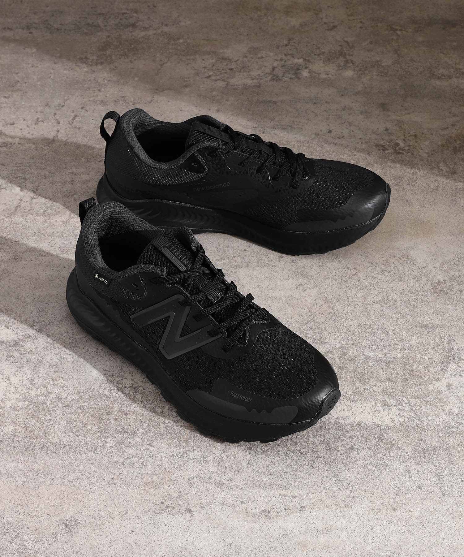 楽天BAITnew balance DynaSoft Nitrel V5 GTX C5（MTNTRGC5）【ニューバランス】国内正規品 メンズ シューズ スニーカー 靴 フットウェア ローカット ストリート スポーツ カジュアル シンプル ランニング アウトドア ゴアテックス ブラック 黒 26~28cm 24SS 新作