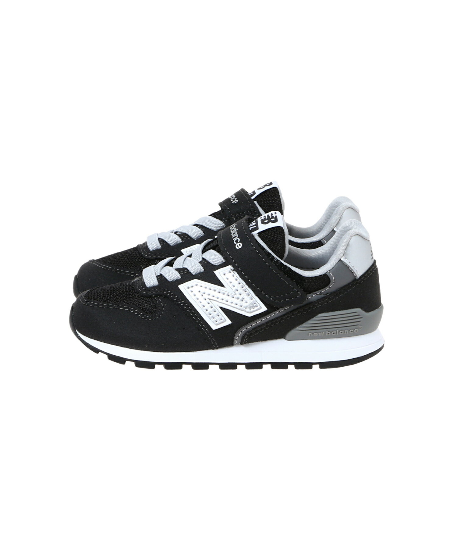 楽天BAITnew balance YV996BK3（YV996BK3）【ニューバランス】国内正規品 ユニセックス キッズ シューズ スニーカー フットウェア 靴 ローカット カジュアル ストリート シンプル ナチュラル C-CAP 定番アイテム ブラック 18cm/19cm/20cm/21cm