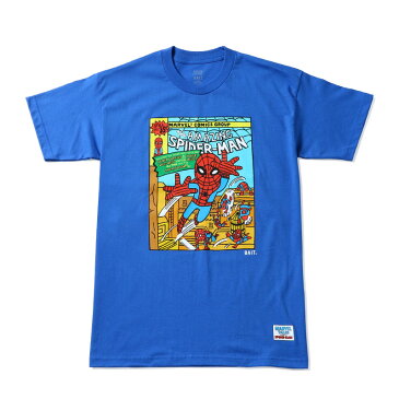 【10%OFF!】BAIT 【2001_MRV】SPIDER-MAN COMIC TEE(204-MRV-TEE-001)【ベイト】【トップス】【Tシャツ】【半袖】【スパイダーマン】【コミック】