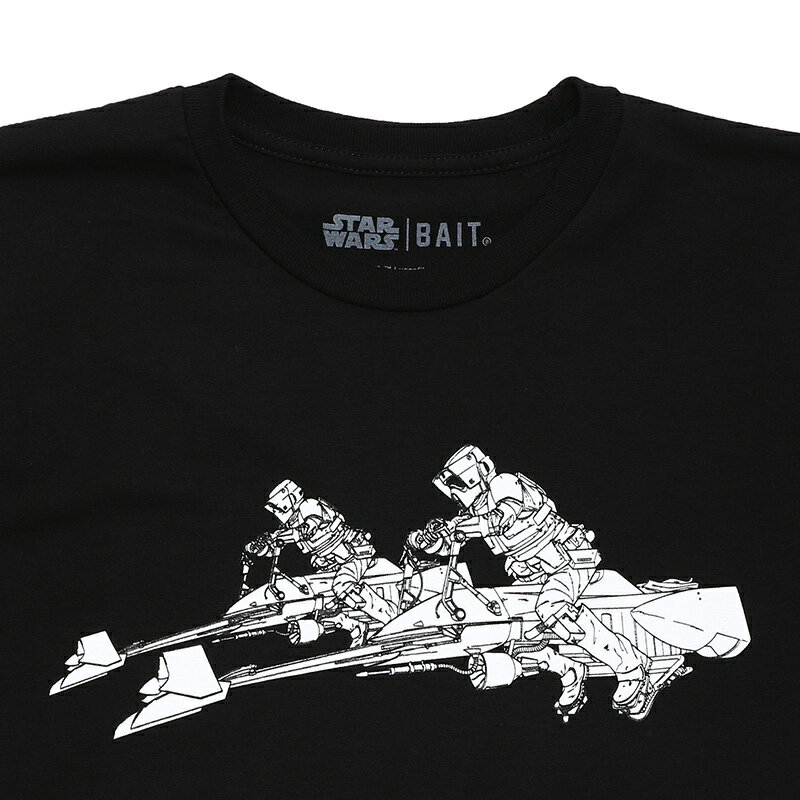 【残り1点 XXLサイズ】BAIT×STARWARS SCOUT TROOPER TEE(217-SWS-TEE-002)【ベイト×スターウォーズ スカウトトルーパーTシャツ】メンズ トップス 半袖 コラボ ストリート カジュアル オールシーズン