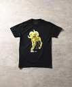 BAIT × 聖闘士星矢 SAINTSEIYA ARES GOLD TEE(237-STS-TEE-001)【ベイト×セイントセイヤ アレス ゴールド Tシャツ】国内正規品 コラボ ユニセックス トップス 半袖 プリント ストリート カジュアル 漫画 ブラック S/M/L/XL 新作 週刊少年ジャンプ