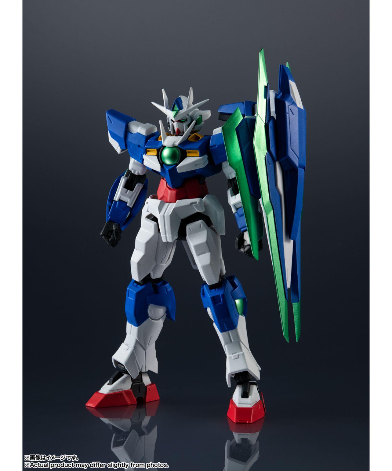 BANDAI GUNDAM UNIVERSE：GNT-0000 00 QAN T (4573102640253)【バンダイ ガンダムユニバース 劇場版「機動戦士ガンダム00」】国内正規品 フィギュア 6インチ トイ おもちゃ キャラクター アニメ ホビー コレクション ダブルオークアンタ