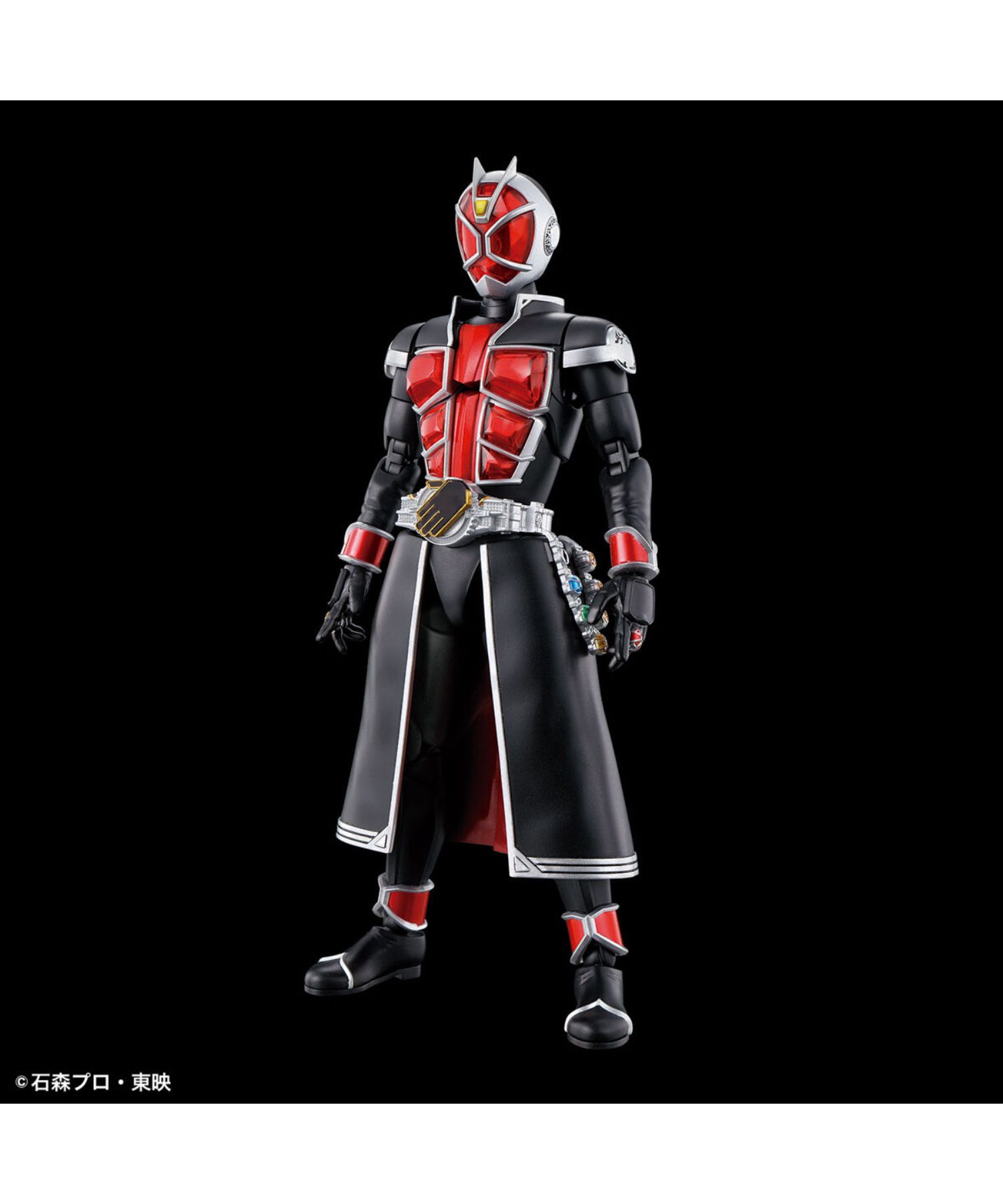 BANDAI Figure-rise Standard 仮面ライダーウィザード フレイムスタイル(4573102653208)【バンダイ フィギュアライズスタンダード】国内正規品 トイ プラモデル ホビー コレクション 特撮 ヒーロー 組み立て式 接着剤不要 平成ライダー 東映 石森プロ