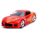 JADA TOYS 1/32 F F マツダ RX-7 オレンジ (オレンジ ジュリウス)(4548565434824)【ジャダトイズ 京商 KYOSHO MAZDA】国内正規品トイ ホビー ミニカー スケールモデル インテリア ワイルドスピード FAST FURIOUS 映画 日本車 FD3S