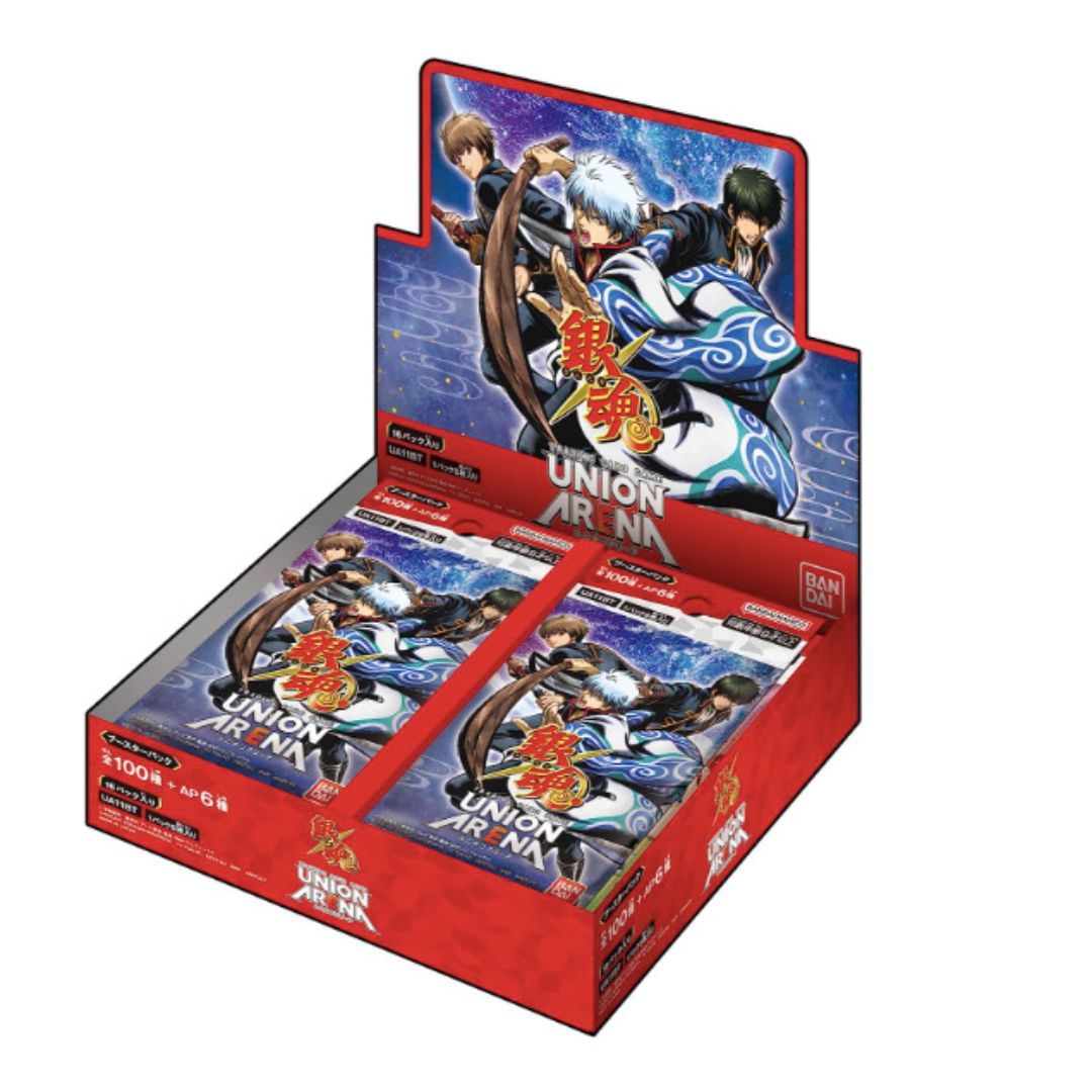 BANDAI UNION ARENA ブースターパック[BOX] 銀魂【UA11BT】(4570118002129)【バンダイ ユニオンアリーナ】正規品 カードゲーム ホビー コレクション トレーディングカード トレカ TCG 週刊少年ジャンプ TVアニメ 坂田銀時 銀さん 新八 神楽