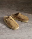 クラークス Clarks TrekWedge Mule Mid Tan Sde(26175870)【クラークス トレックウェッジミュール ミッドタンスエード】国内正規品 レディース ウィメンズ サンダル シューズ フットウェア 靴 ストリート カジュアル シンプル ナチュラル ブラウン 23/23.5/24.5cm 24SS 新作