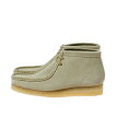 Clarks Wallabee Boot. Maple Suede - (26155520)【クラークス ワラビーブーツ メイプルスエード】国内正規品 レディース ウィメンズ シューズ フットウェア 靴 シンプル 定番アイテム 人気アイテム カジュアル ストリート ベージュ 23~24.5cm