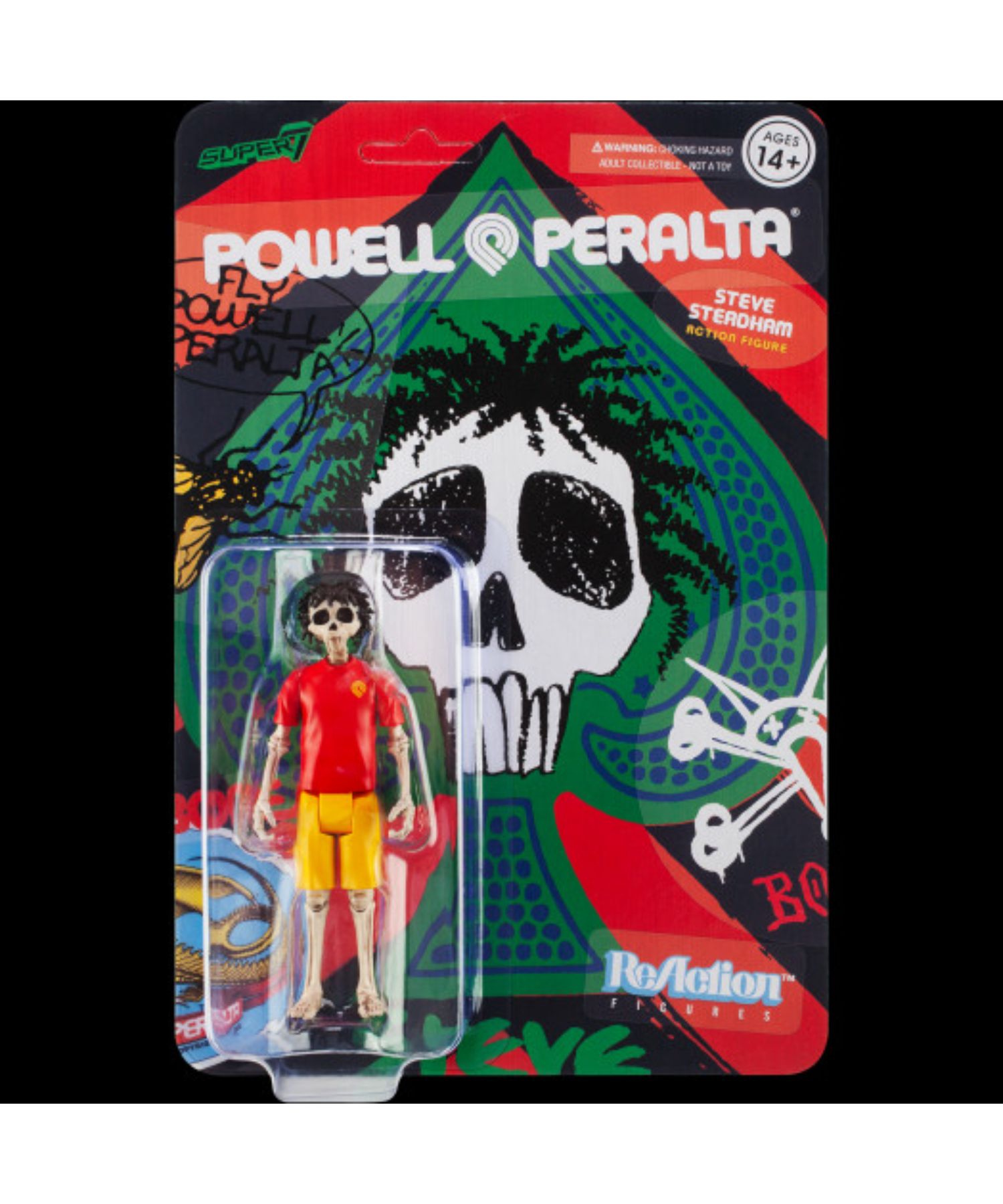 SUPER7 STEVE STEROHAM POWELL PERALTA Wave3(840049833579)正規品 トイ フィギュア おもちゃ ホビー コレクション