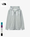 ザ・ノース・フェイス THE NORTH FACE Rearview Full Zip Hoodie (NTW12442)【ノースフェイス リアビューフルジップフーディ】国内正規品 レディース トップス パーカー フルジップ フーディー カジュアル シンプル M/L/XL ブラック グレー オフホワイト ブルー パープル 24SP