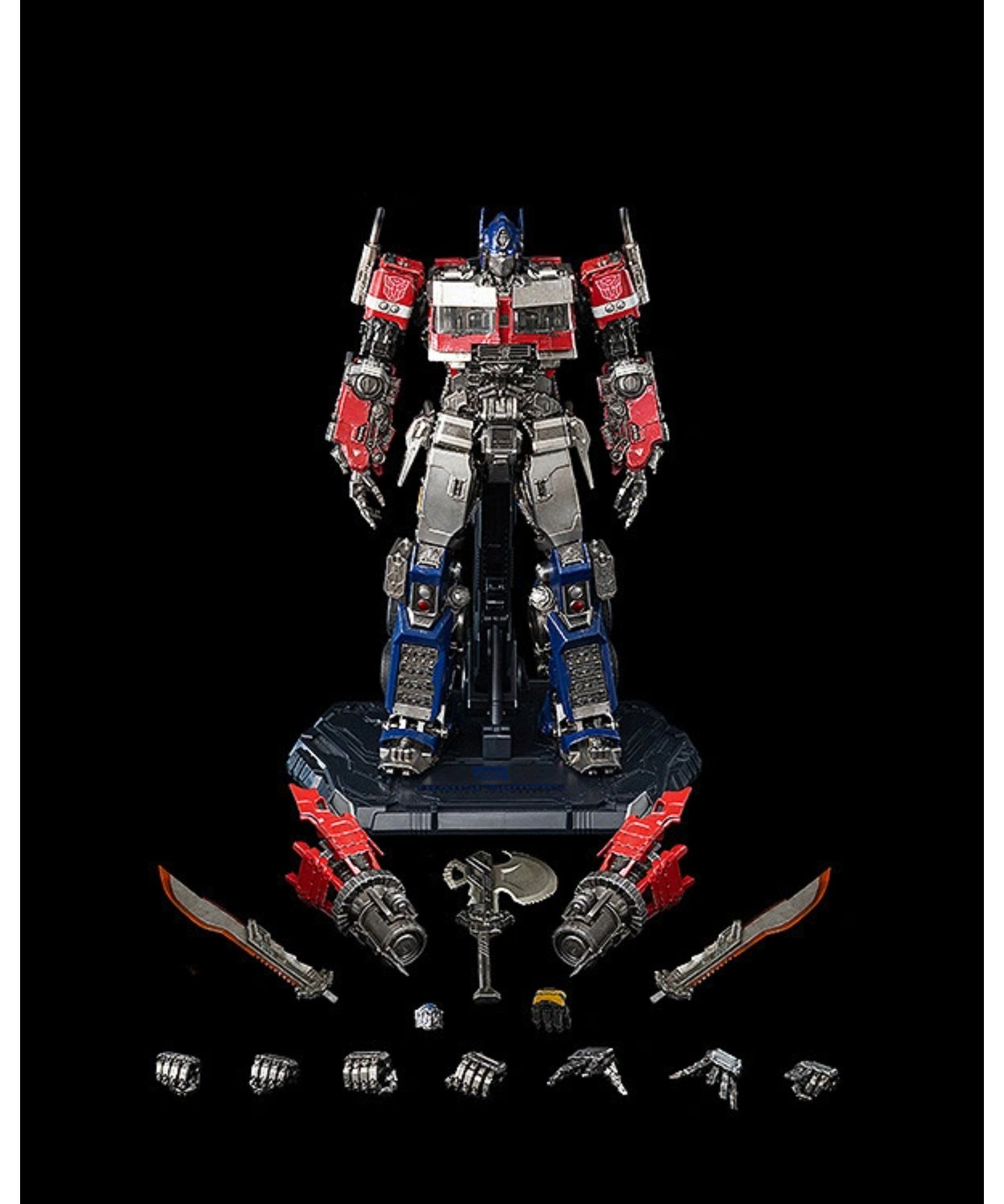 THREE ZERO DLX OPTIMUS PRIME（デラックス オプティマスプライム)(4580416926379)【スリーゼロ トランスフォーマー/ビースト覚醒】国内正規品 トイ フィギュア コレクション ホビー Transformers SFアクション映画 LED発光