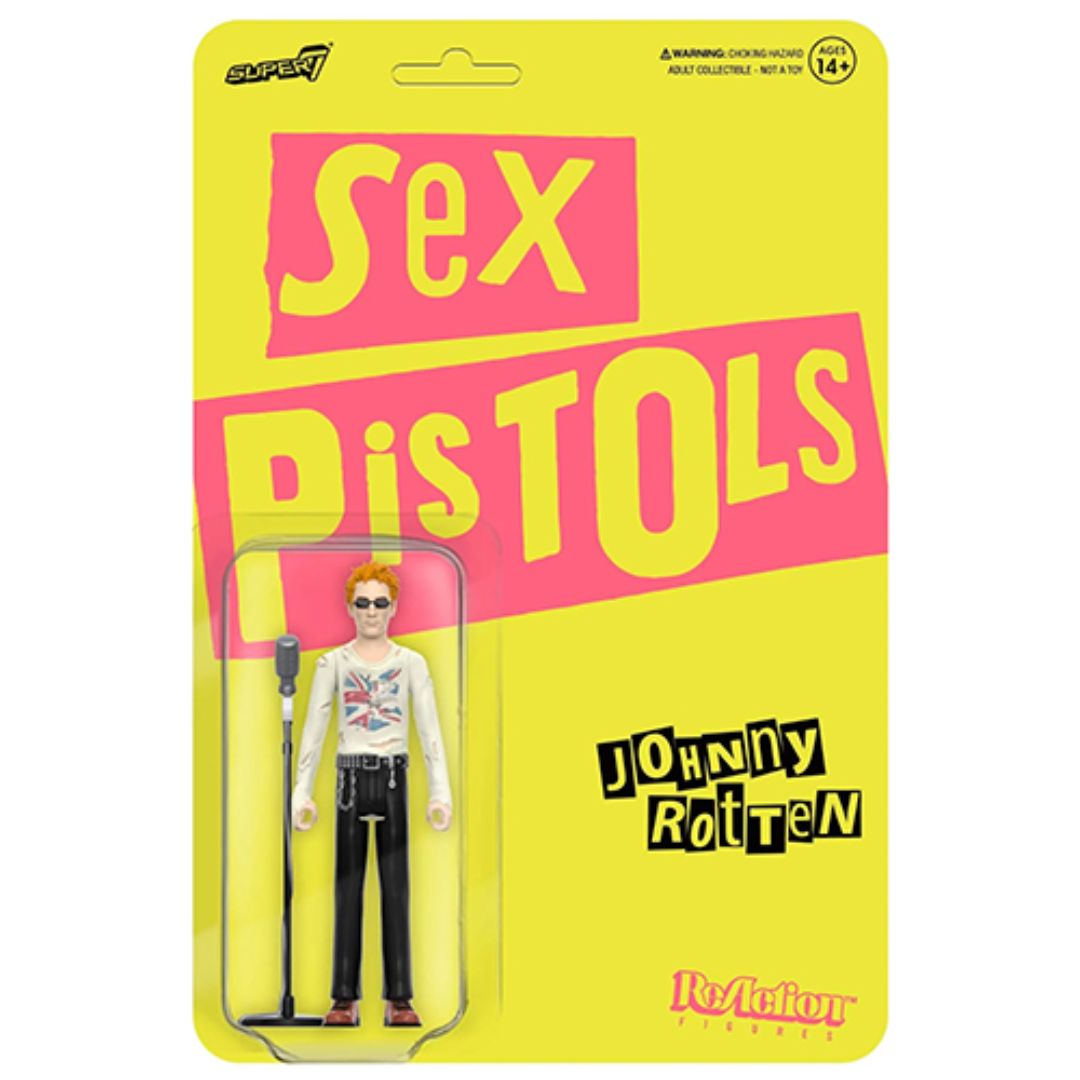 SUPER7 リ アクション/ SEX PISTOLS（セックス ピストルズ）: ジョニー ロットン(4580714125917)【スーパーセブン】トイ フィギュア おもちゃ トイ コレクション パンク ロック バンド