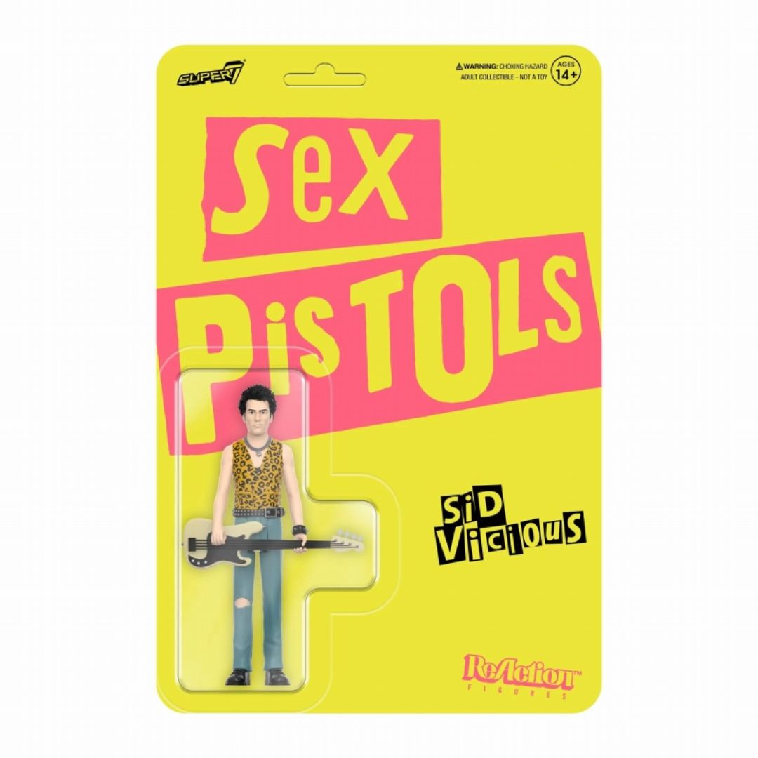 SUPER7 リ アクション/ SEX PISTOLS（セックス ピストルズ）: シド ヴィシャス(4580714125924)【スーパーセブン】トイ フィギュア おもちゃ トイ コレクション パンク ロック バンド