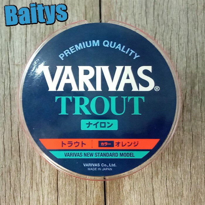 VARIVAS トラウト ナイロン オレンジ バリバス ナイロン オレンジ トラウト 渓流