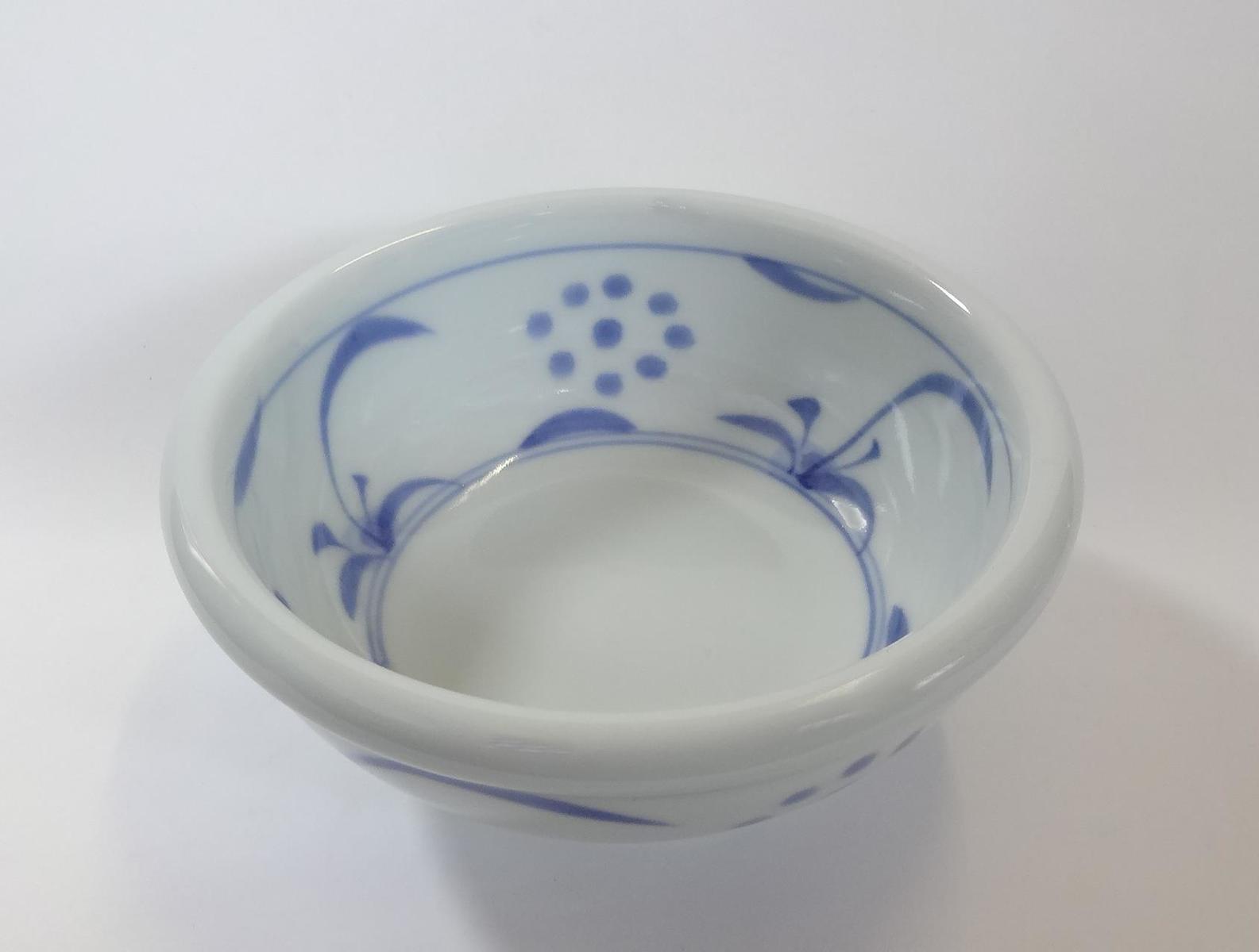 4寸玉縁鉢　内外太陽　砥部焼　梅山窯　小鉢