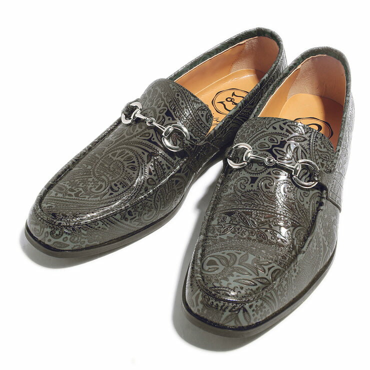 ビットローファー（No-2-6-2003-39）ダークグレー