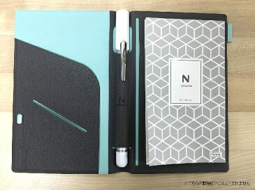 Neo smartpen ネオスマートペン専用 ホルダー セット デジタル（グレー）【N memo notebook 付き】NDO-AC100