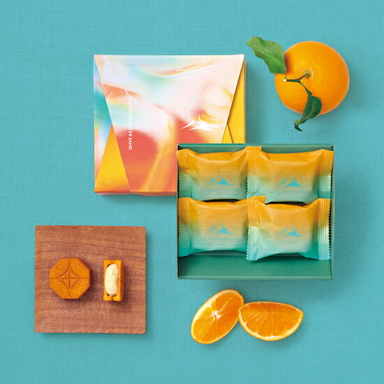 ※【公式】【新商品】 八 by PRESS BUTTER SAND 和バターサンド〈清見みかん〉4個入【のし無料】【母の日 お取り寄せ プレゼント 常温 高級 手土産 お菓子 スイーツ 洋菓子 焼き菓子 詰め合わせ ギフト 誕生日 個包装 おしゃれ お礼 内祝い】のサムネイル