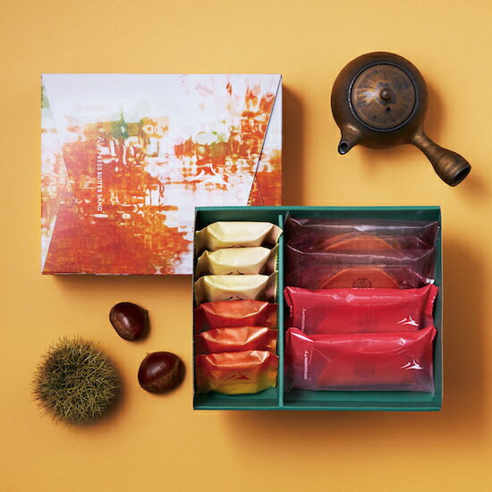 【公式】【新商品】 八 by PRESS BUTTER SAND 八 詰合せ〈立冬〉 10個入【のし無料】【お取り寄せ プレゼント 手土産 お菓子 スイーツ 洋菓子 焼き菓子 詰め合わせ 誕生日 個包装 おしゃれ お礼 内祝い】のサムネイル