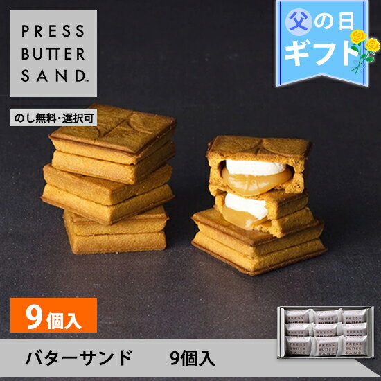 PRESS BUTTER SAND プレスバターサンド9個入