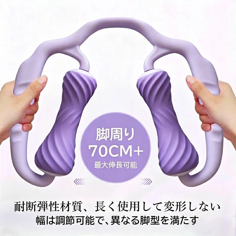 マッサージローラー 手持ち式 筋膜 マッサージ器 挟む式 フォームローラー ふくら...