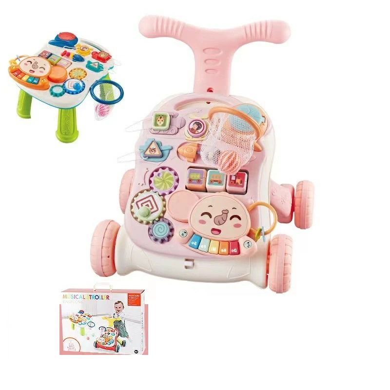 ベビーウォーカー、ベビーカー、子供用おもちゃ、ウォーカー、赤ちゃん用多機能転...