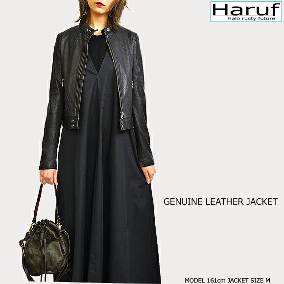 レザージャケット ライダースジャケット レディ...の紹介画像2