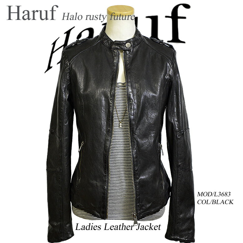 レザージャケット 革ジャン ライダースジャケット レディース 本革 シングルライダース 本革ジャケット 皮ジャン ラムレザー ライダース ジャケット 秋 冬 L3683OLI アウター