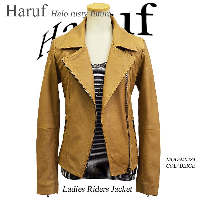 本革 レザージャケット レディース ライダースジャケット ダブルライダース 革ジャン 皮ジャン ラムレザー レザーブルゾン ダブル 本革ジャケット おしゃれ シンプル 軽い 茶 ブラウン 秋 冬 大きいサイズ レディースアウター m0484br