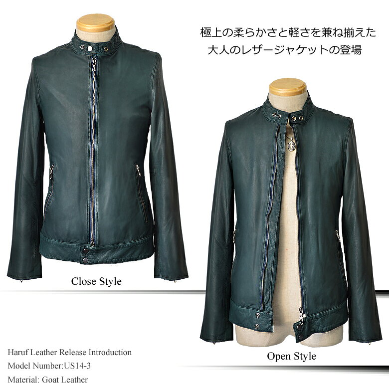 シングルライダース レザージャケット メンズ 本革 革ジャン レザーライダース ブ...
