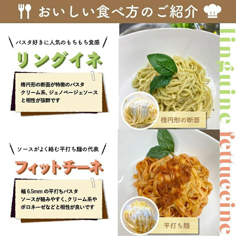 工場直送　もちもち生パスタ　フィットチーネ　北海道産小麦使用　お試し　一人前140g 6食入り