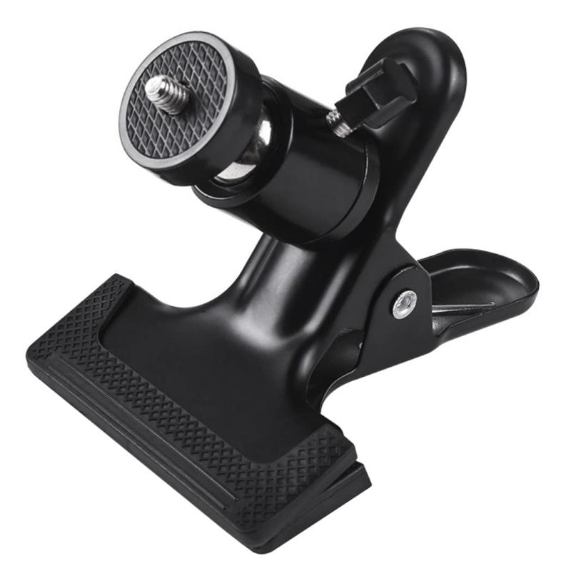 XSAJU カメラ 雲台 クリップ クランプ カメラクリップ マウント 360度回転 ボールヘッド 1/4ネジ