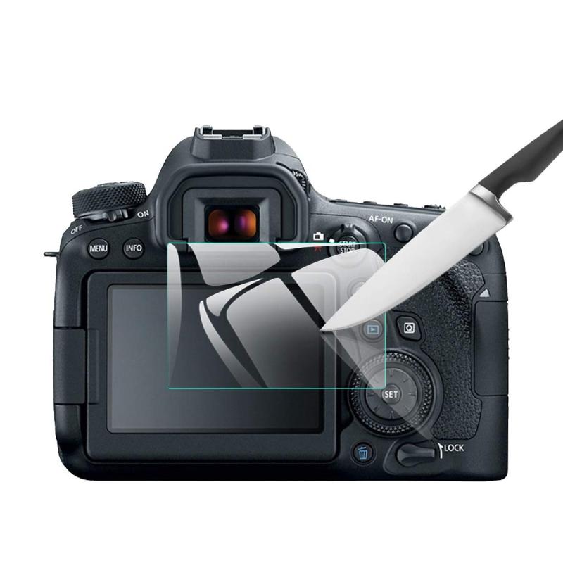 EternalStars 3枚 液晶保護フィルム カメラスクリーンプロテクターガラス 硬度9H フルカバープロテクション 対応カメラモデルはCanon EOS 7D MARK II / 6D Mark II / 6D / 90D / 80D / 70D / 8000Dです
