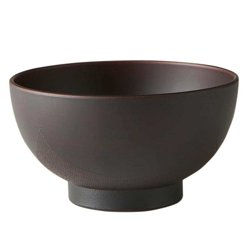 割れにくい 汁椀 お椀 味噌汁 12cm 抗菌加工 食洗機 電子レンジ対応 布貼り