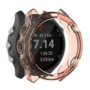 2個 ガーミン用 ForeAthlete 245 / 245 Music用 ケース 保護ケース GARMIN用 ForeAthlete 245 / 245 Music用 カバー 6色可選 Sooyeeh ソフトTPU製 半透明 プロテクターカバー 耐衝撃(2)