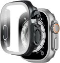 【2024強化版】ELYBYYLE for Apple Watch ケース Apple Watch Ultra2/Apple Watch Ultra 49mm 用 ケース 一体型 apple watch 用 カバー アップルウォッチ ケース 傷防止 耐衝撃 超軽量 PC素材 全面保護 一体型 シリーズ(2)