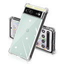 Google pixel6 ケース おしゃれクリア ソフト スマホケース TPU 滑り止め黄変防止/指紋防止 カメラ保護 衝撃吸収 耐衝撃 携帯ケース タイプ ...