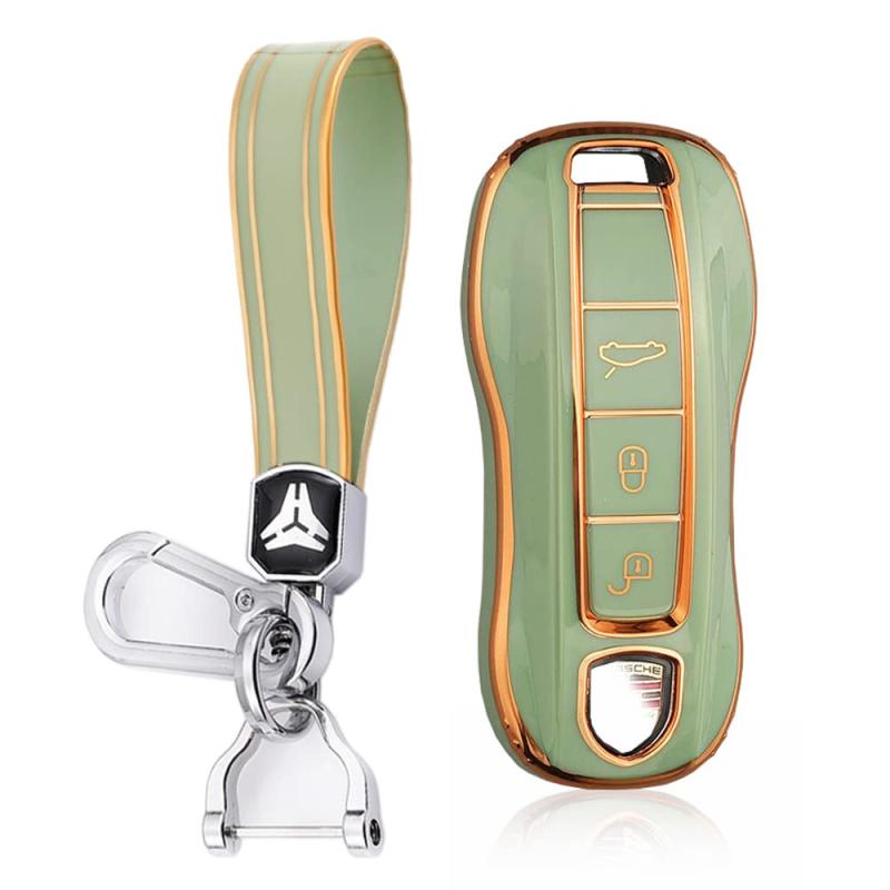 KUNIO ポルシェ専用 キーケース キーカバー キーホルダー Porsche 911 992 カレラ 4/4S/S/GT/GT7/2020-..